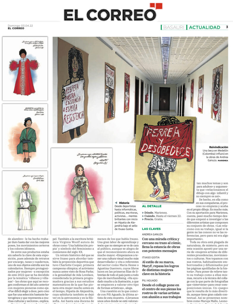 el correo basauri itxaso goitia ilustraciones MaryF